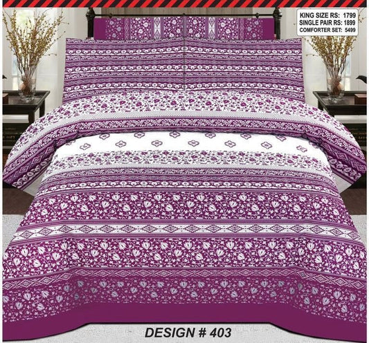 Printed Bedsheet Set