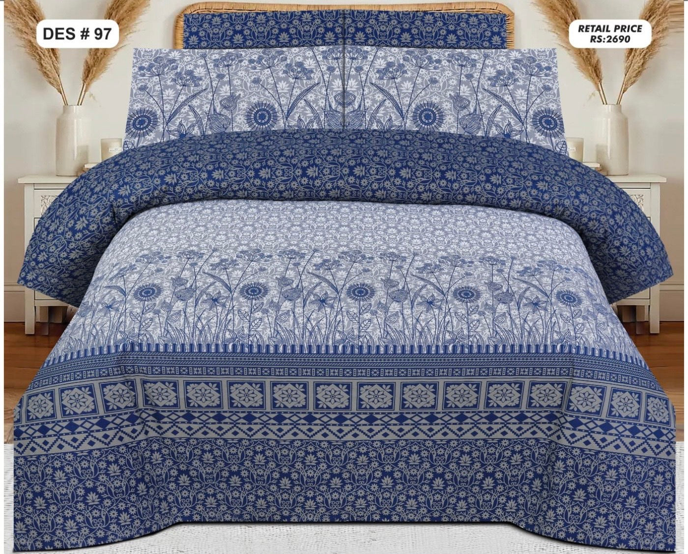 Printed Bedsheet Set