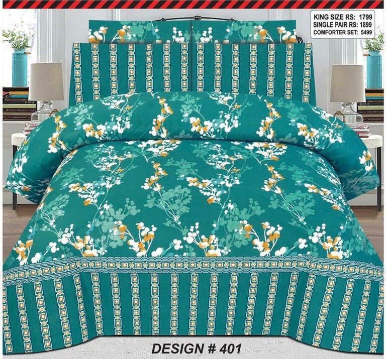 Printed Bedsheet Set