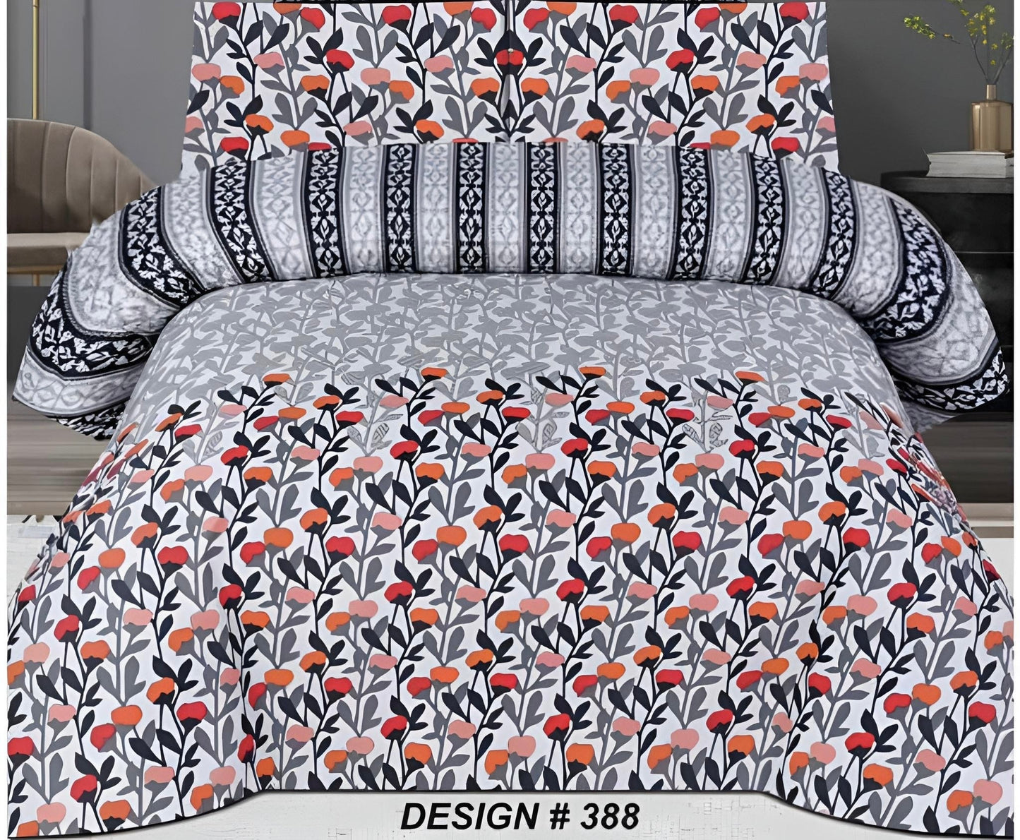 Printed Cotton Comforter Set