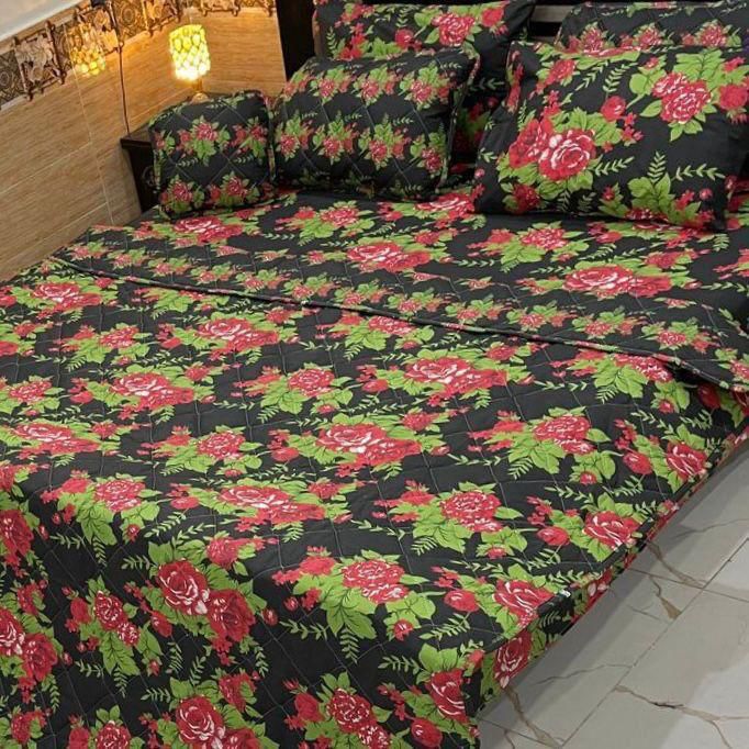 Printed Cotton Comforter Set